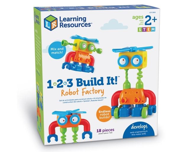 1-2-3 Build It Robot Factory