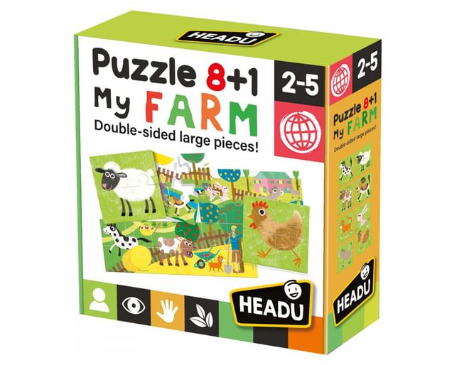Headu My Farm Double Sided Puzzle