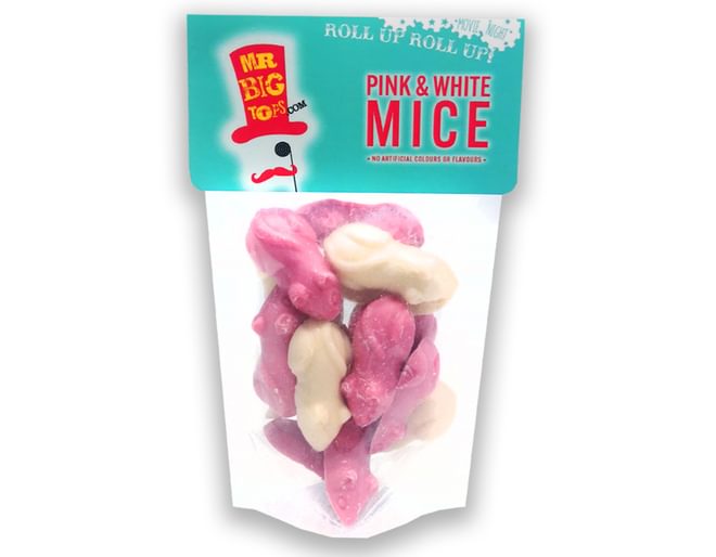 Pink & White Mice