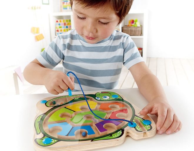 Sea Turtle Puzzle Maze - Wooden