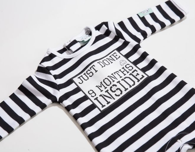 9 months inside babygrow