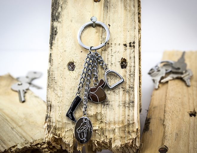 Riding Boot Keyring