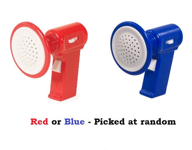 World's Smallest Voice Changer Red Blue