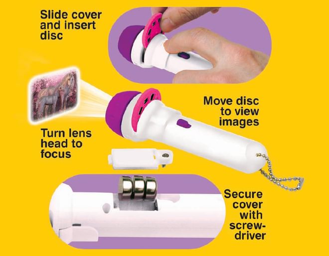 Fairy & Unicorn Torch and Projector Workings