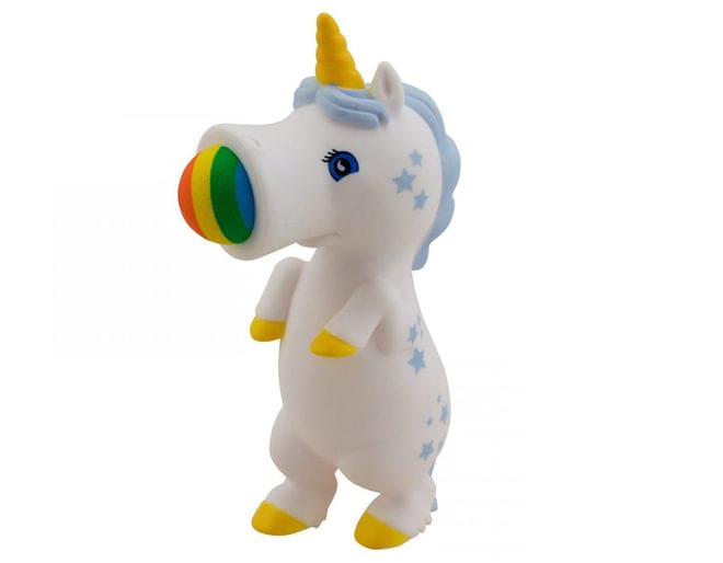 Unicorn Squeeze Popper Close Up