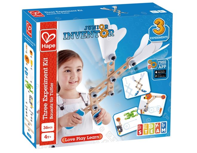 Three Experiment Kit Junior Inventor