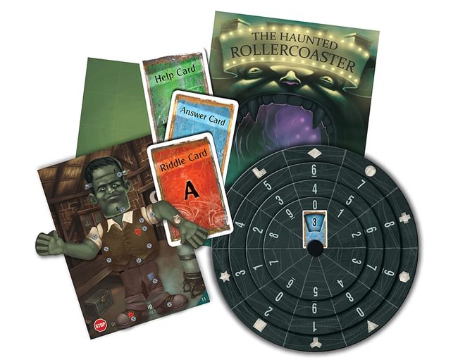 Thames and Kosmos Exit The Haunted Roller Coaster