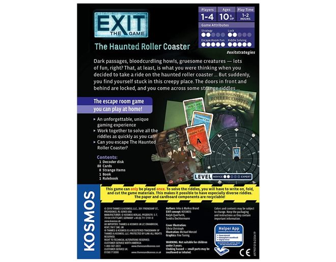Exit Game The Haunted Roller Coaster