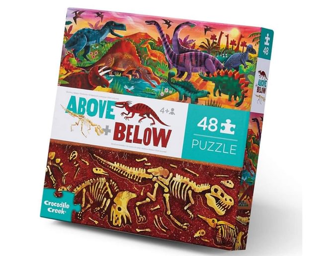 Above & Below Dinosaur Puzzle