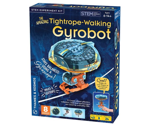 The Amazing Tightrope-Walking Gyrobot