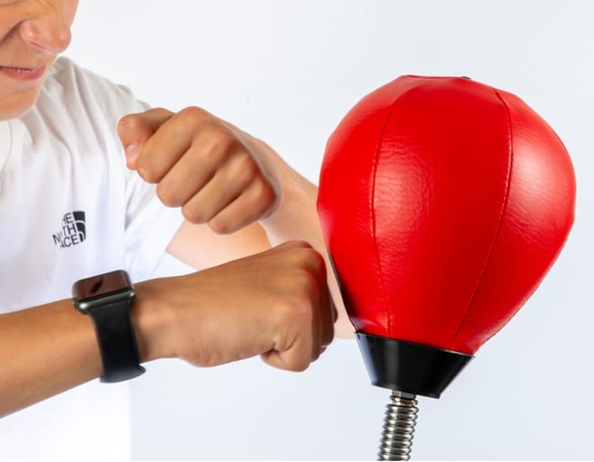 Punch Bag Desktop Stress Buster!