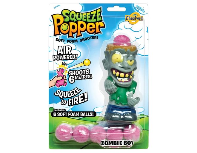 Zombie Power Popper Packaging