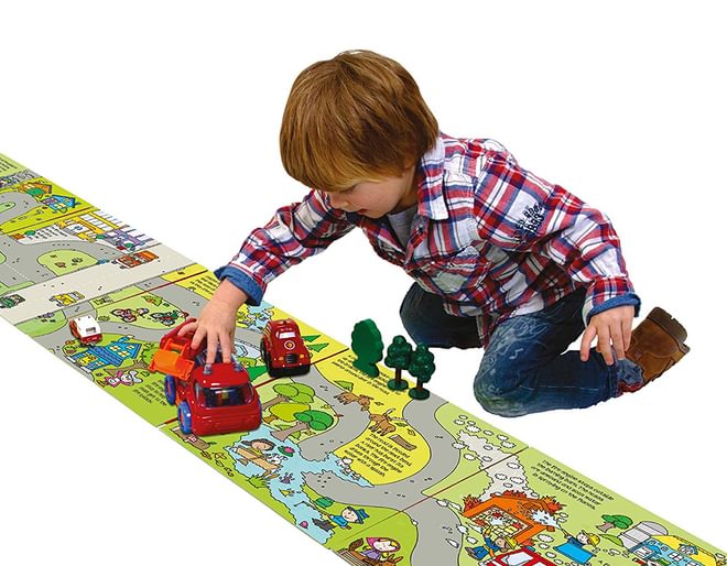 ConvertibleFire engine Playmat 
