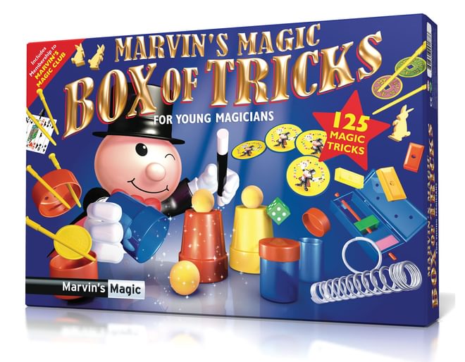 Marvins Magic Box Of Tricks Packaging