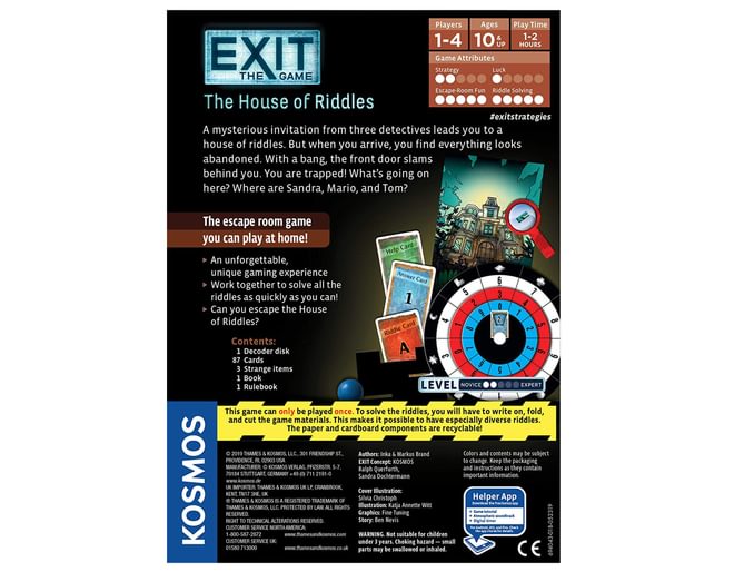 House of Riddles Exit Game
