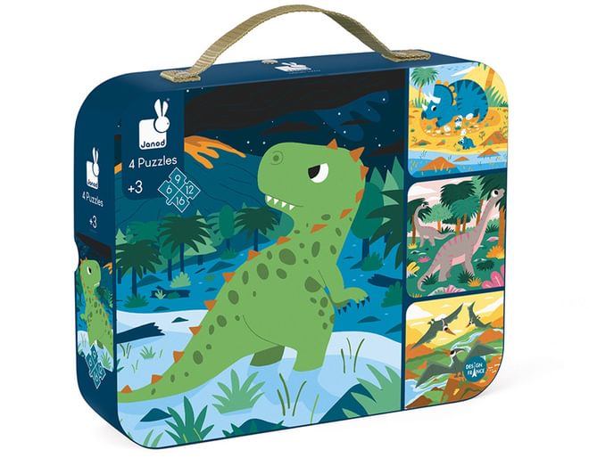 Dinosaur Puzzles 4 Difficulties