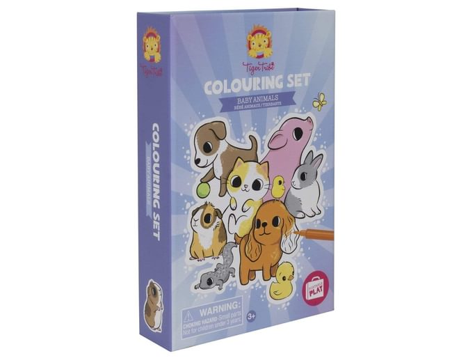 Baby Animals Colouring Set by Tiger Tribe