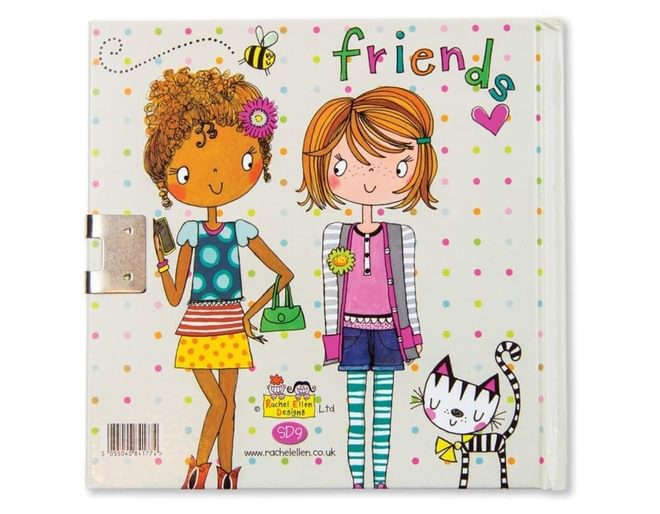 Rachel Ellen Friends Lockable Diary