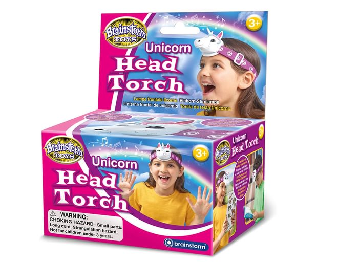 Brainstorm Unicorn Head Torch