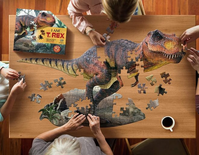 I Am T Rex 100 Piece Puzzle