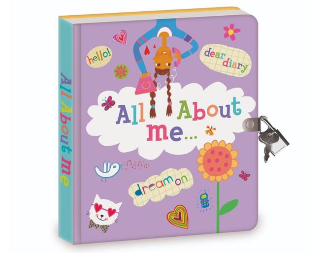 All About Me Lockable Diary
