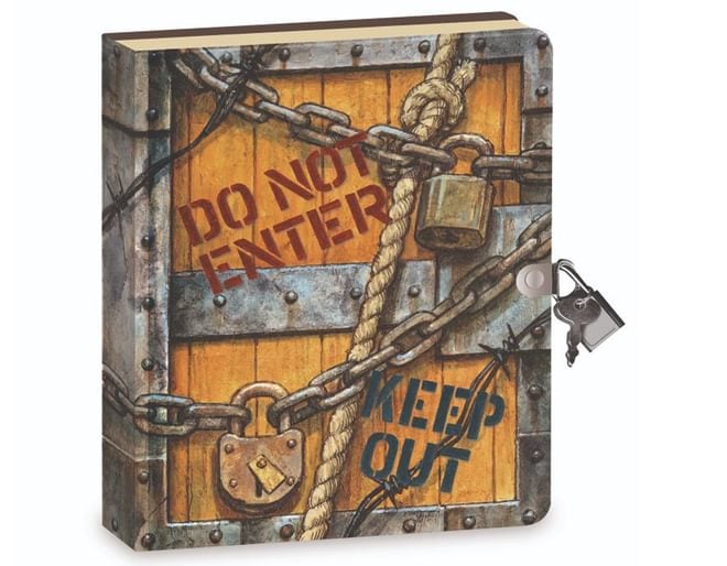 Keep Out Secret Diary Peaceable Kingdom