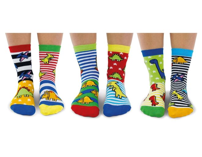 Sockasaurus Six Odd Socks