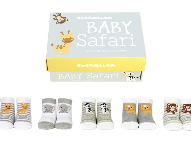 Baby Safari Socks