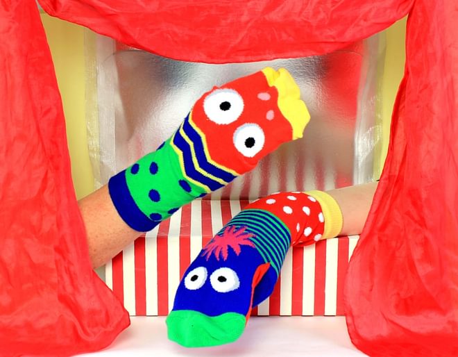 Puppet socks