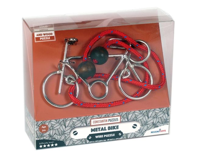 Metal Bike Wire Puzzle