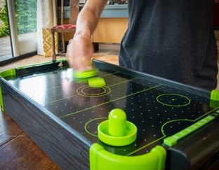 Neon Air Hockey