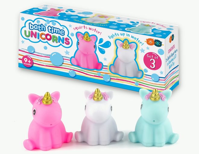 Unicorn Bath Time Squirters