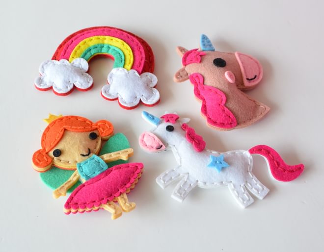 Unicorn Felt Sewing Kit