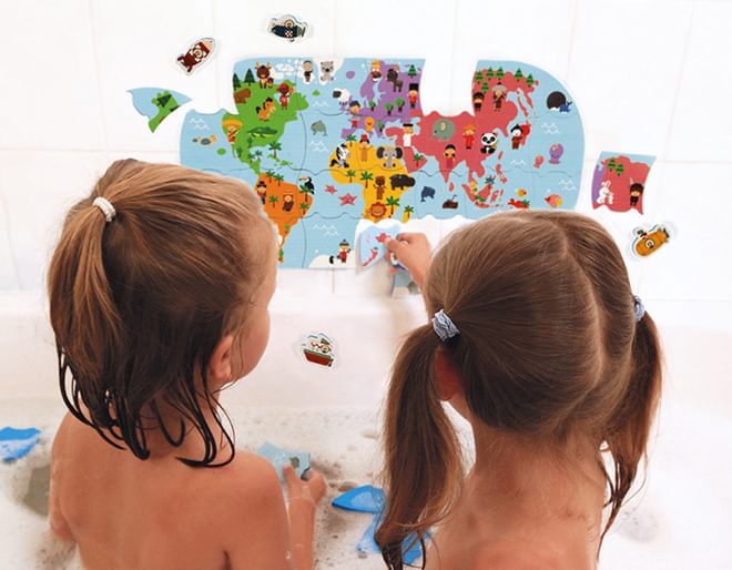 Bath Explorers Map Tubtime Geography!