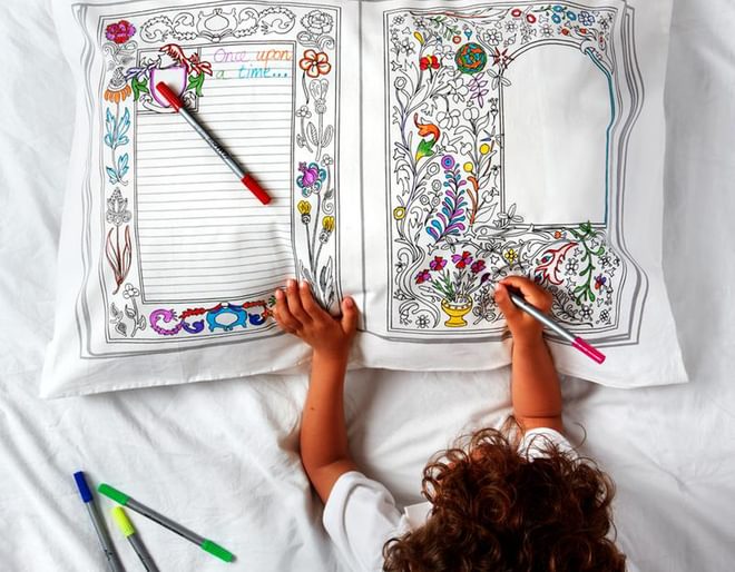 Fairytales & Legends Doodle Pillowcase 