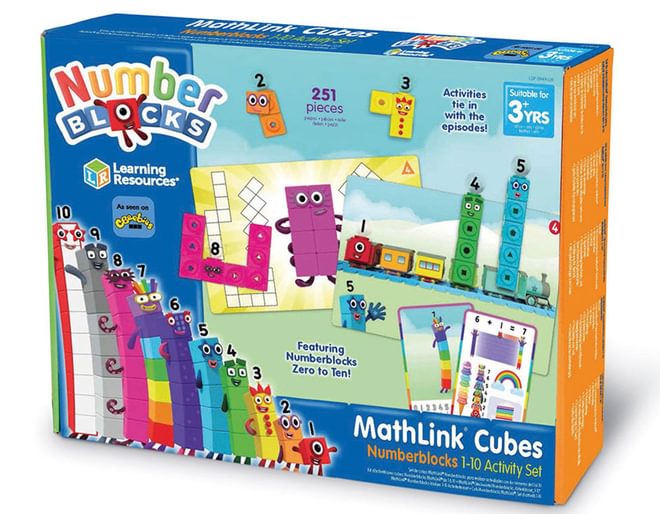 Number Blocks Mathlink Cubes