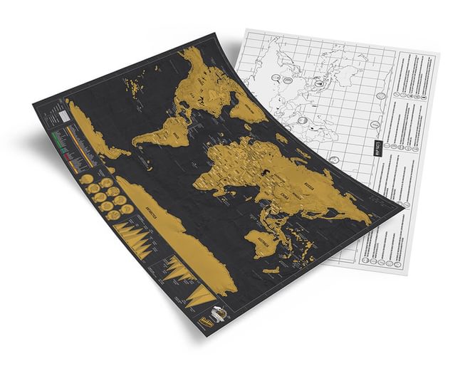 Deluxe Scratch Map