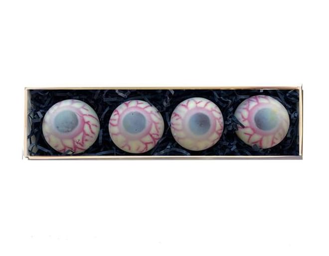 Choc on Choc Gooey Chocolate Eyeballs