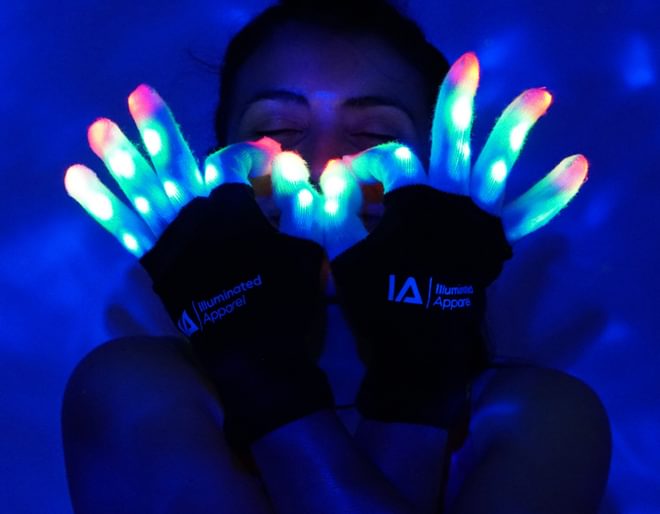 LED Light Up Gloves