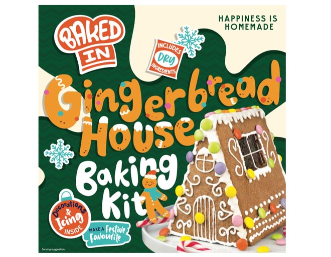 bakedin Ginger Bread House Kit