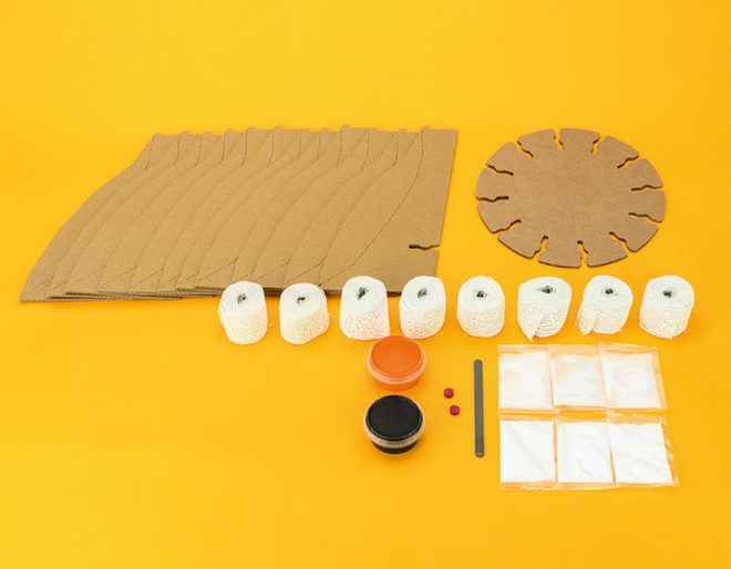 Massive Erupting Volcano