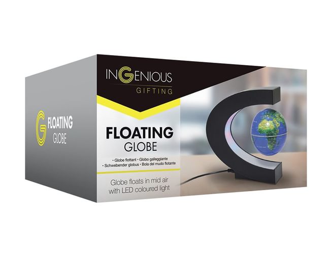 Ingenious Gifting Floating Globe 