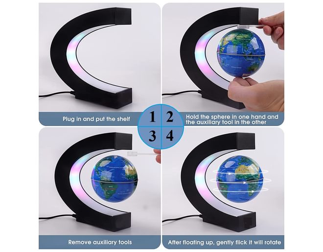Floating Globe Instructions