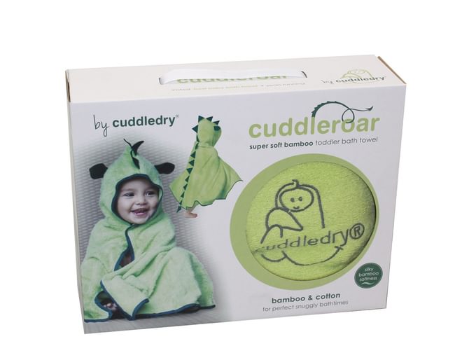 Dinosaur Bath Robe Hood Cuddledry