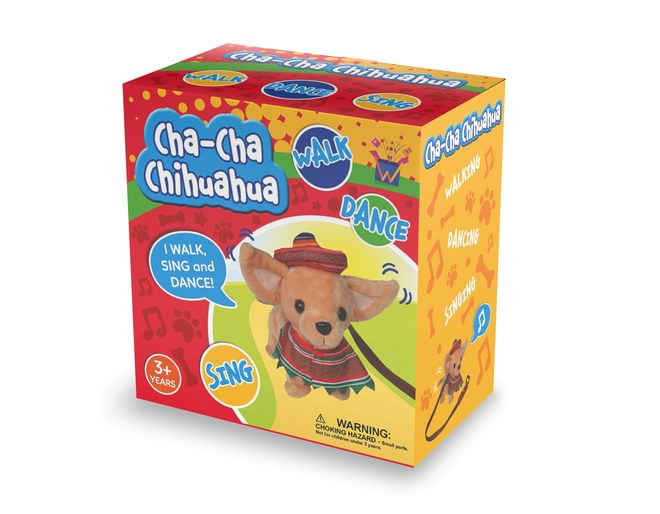 Singing top chihuahua toy