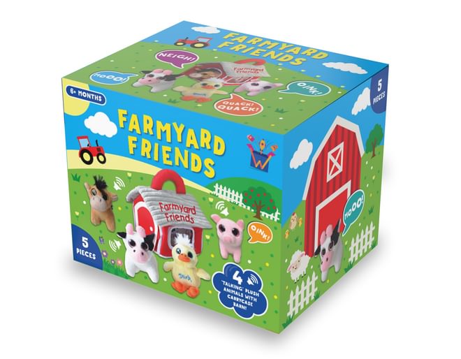 Farmyard Buddies 4 characters
