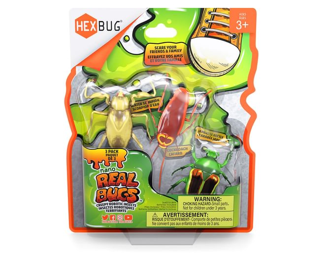 Hexbug Nano Real Bugs 3 pack