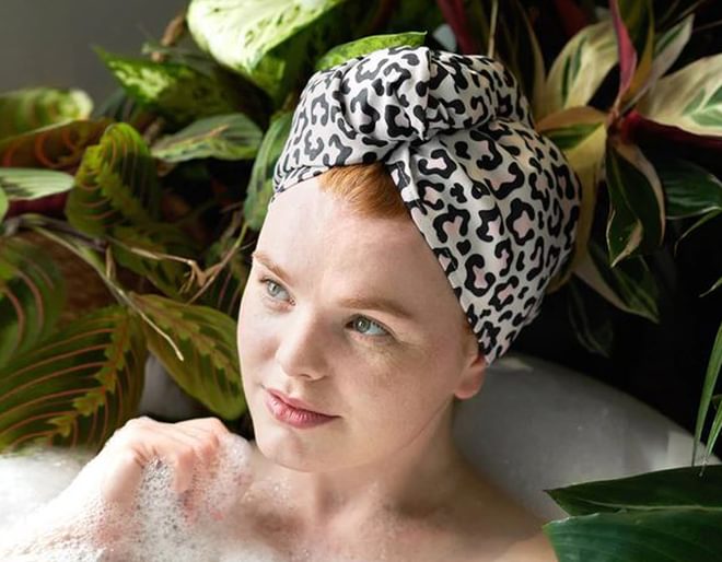 Leopard Hair Wrap