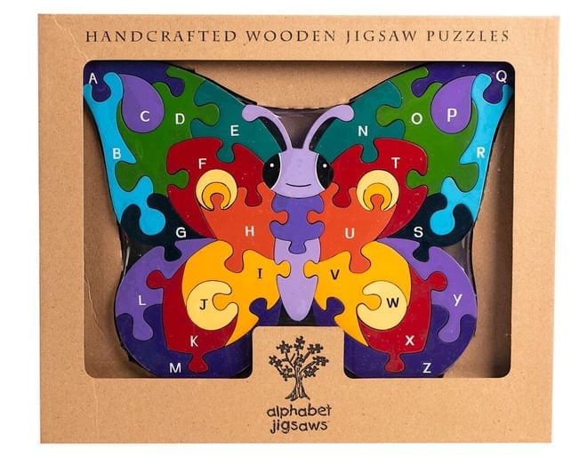 Alphabet Butterfly Jigsaw Puzzle