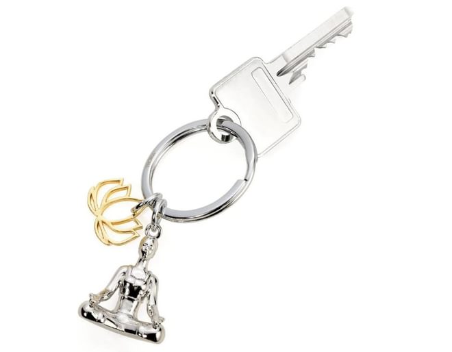 Yoga Keyring